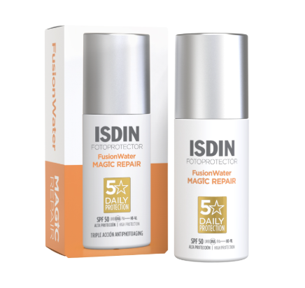 Isdin Fusion Water Magic Repair SPF50 Protegge Ripara Rigenera 50 ml